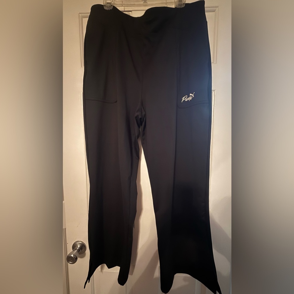 Puma Black Athletic Pants 2X